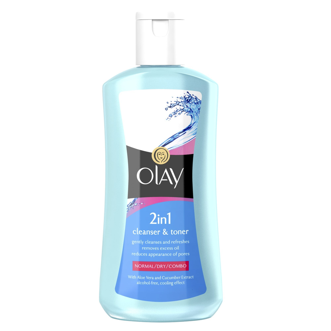 OLAY 2IN1 CLEANSER & TONER 200ML